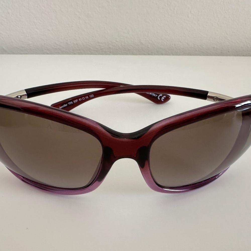 Tom Ford TF8 Jennifer Sunglasses - Purple 83F - Picture 7 of 15